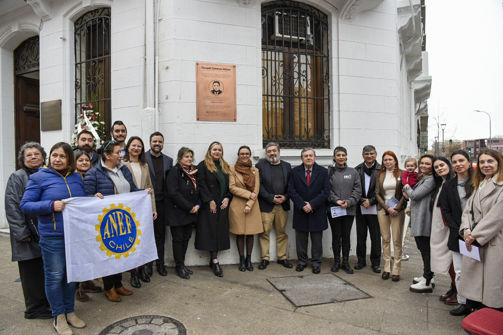 A Os Ministra Vallejo Particip En El Acto De Homenaje Al Dirigente