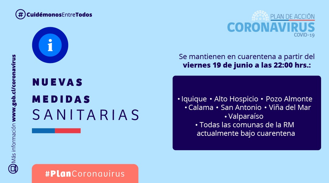 Gobierno anuncia nuevas medidas restrictivas y cuarentenas para el ...